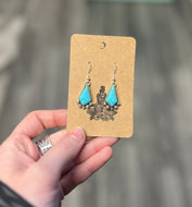 Baja Turquoise Earrings