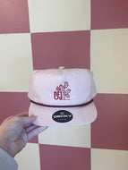 CFJ Pink Hat with Maroon