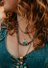 Load image into Gallery viewer, Turquoise Card Necklace
