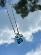 Load image into Gallery viewer, Turquoise Card Necklace
