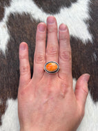 Orange Spiny Ring